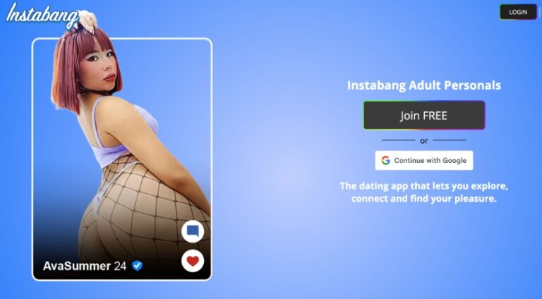 Instabang Adult Personals: connect and find your pleasure